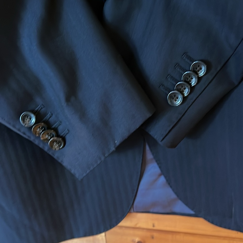 Suitsupply Lazio Napoli navy Tonal stripe blazer - Picture 4 of 15